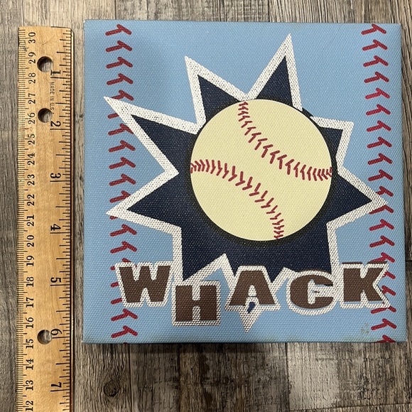 Canvas Sport Wall Hanging - Picture 2 of 3